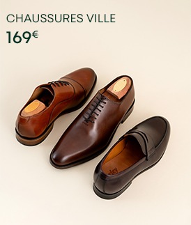 Sélection de chaussures de ville pour homme