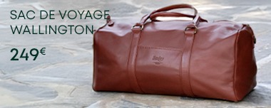Sac de voyage en cuir pour homme