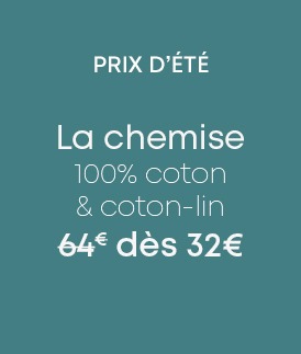 Collection de chemises homme en coton et coton-lin pour une élégance au quotidien