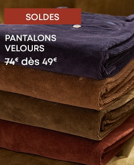 Pantalons en velours pour homme empilés, plusieurs couleurs