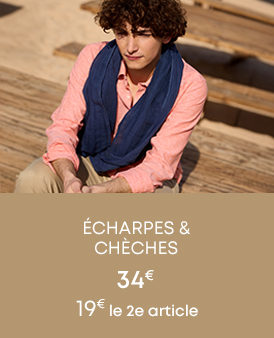 écharpes et chèches pour homme