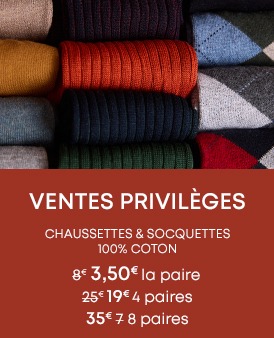 Chaussettes pour homme