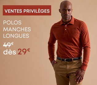 Polo homme classique en coton