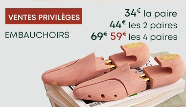 Embauchoirs cèdre bois homme – Ventes Privilèges dès 34€ la paire