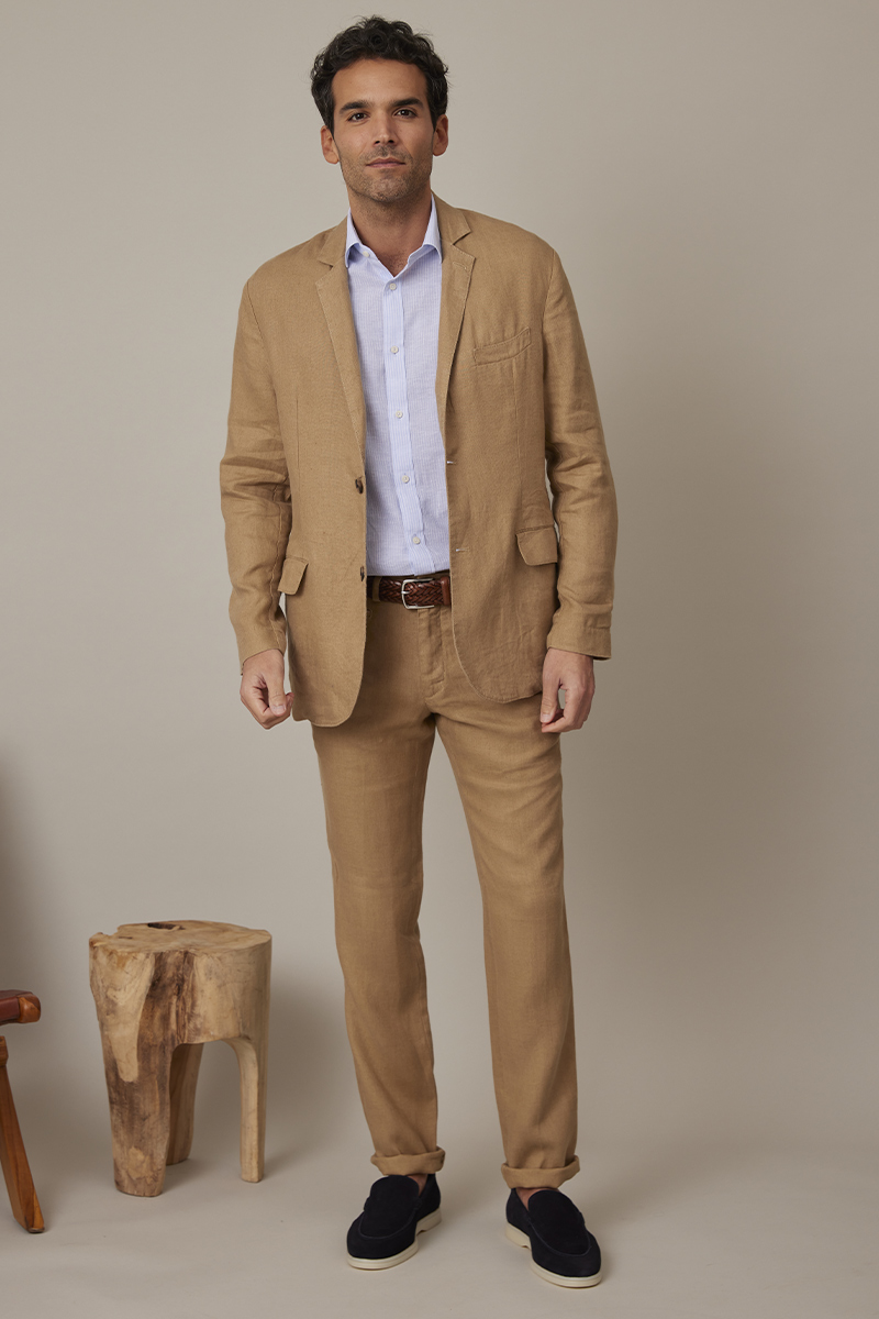 Costume en lin pour mariage