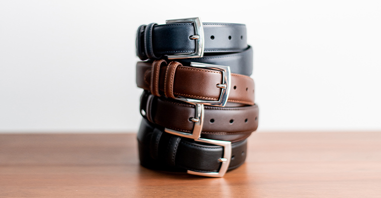 Ceintures en cuir homme