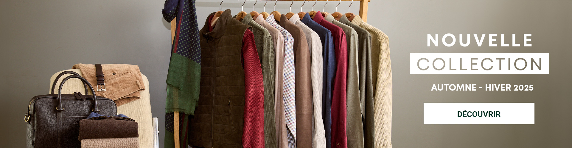 Nouvelle collection automne-hiver 2024 homme 