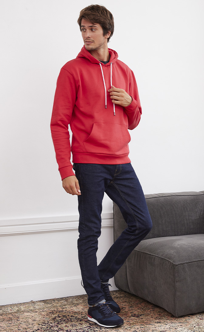 Sweat à capuche homme