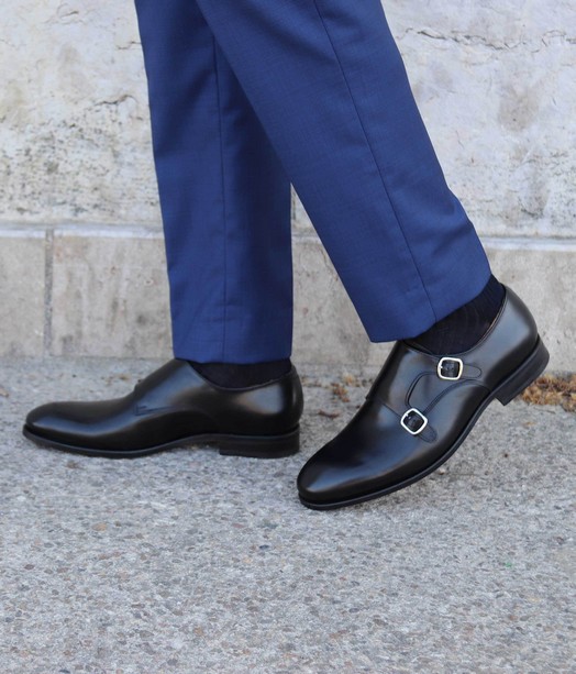 chaussures boucles homme