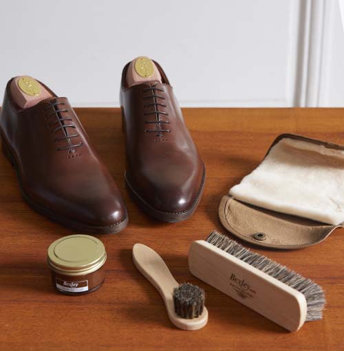 Entretien chaussure cuir