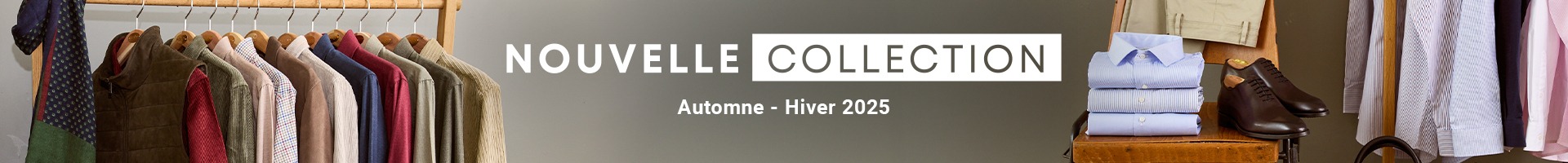Fin de series Bexley – vestiaire homme avec chemises, vestes, pantalons et accessoires