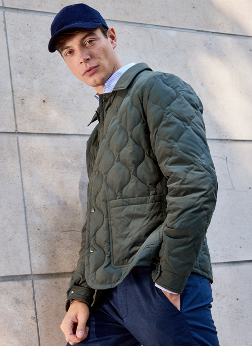 Blousons en Cuir pour homme