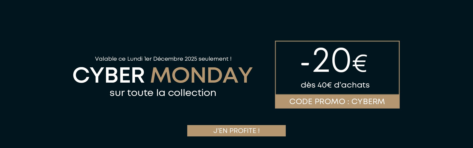 cybermonday promo homme