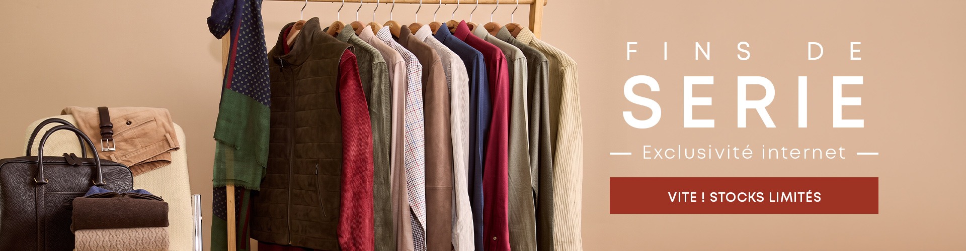 Sélection mode homme Bexley en fins de série