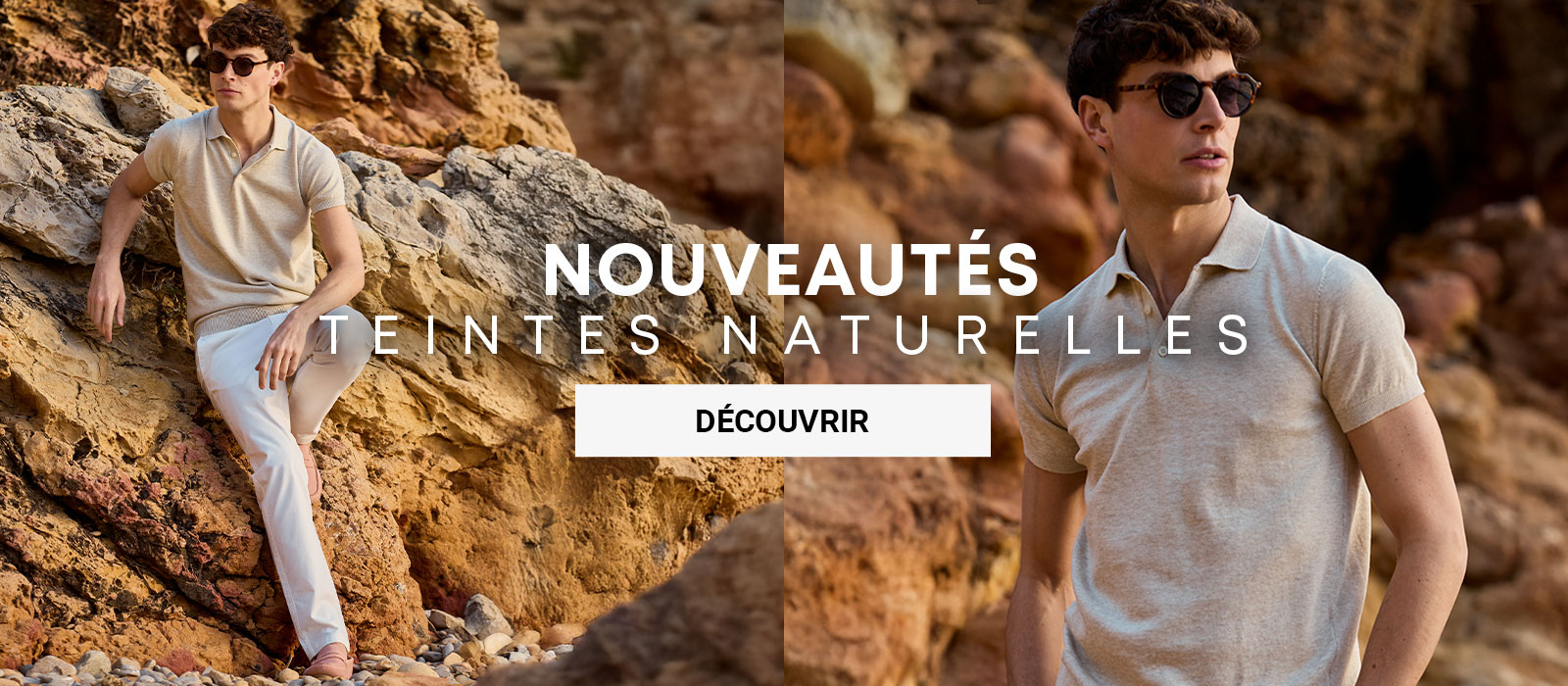 Nouveautés printemps été homme polo style casual chic