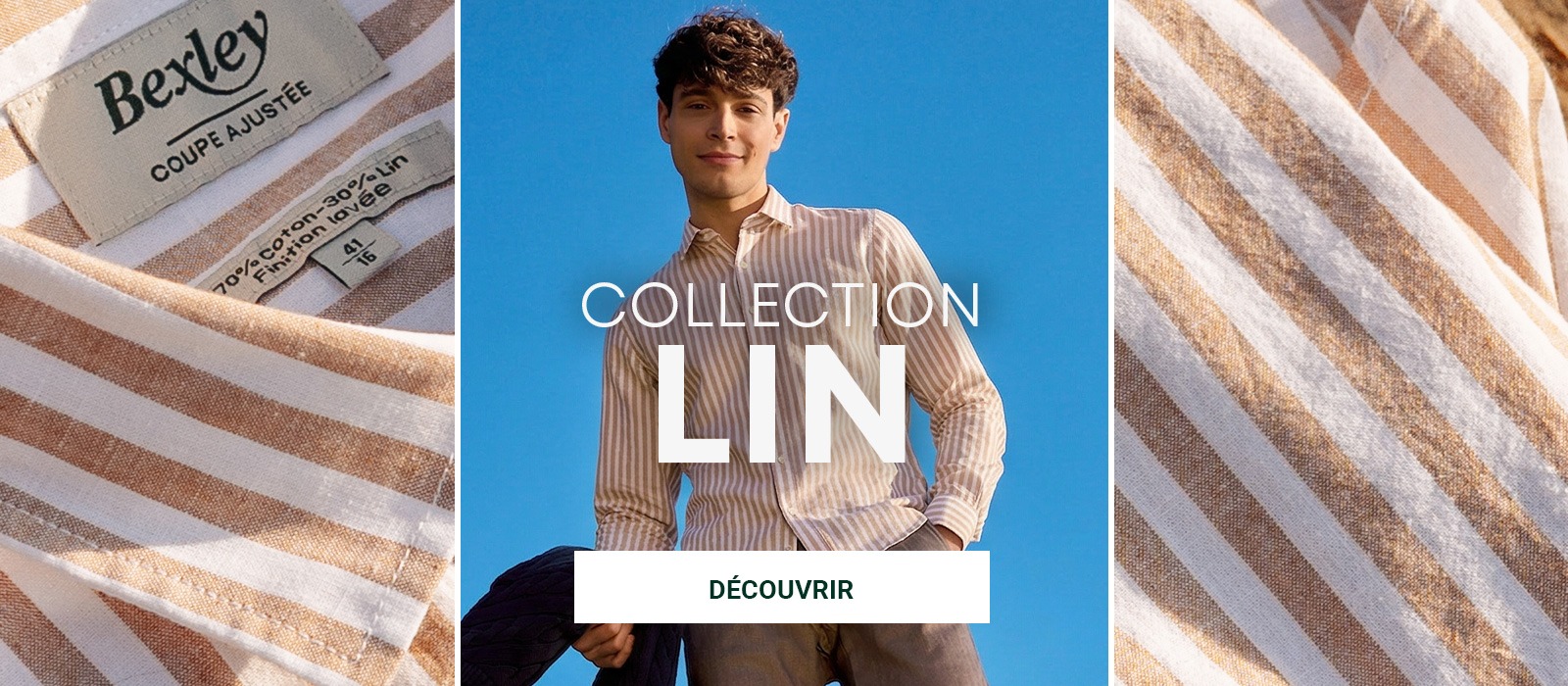 Collection lin homme