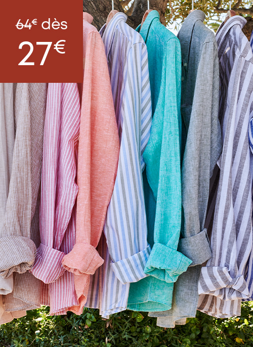 Chemises classiques en coton, idéales pour un style raffiné et intemporel