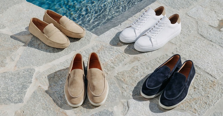 Sélection de sneakers, mocassins et chaussures bateau pour homme en cuir — SOLDES Bexley