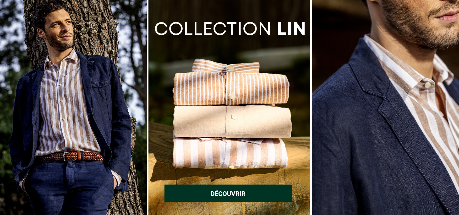 Selection lin homme bexley