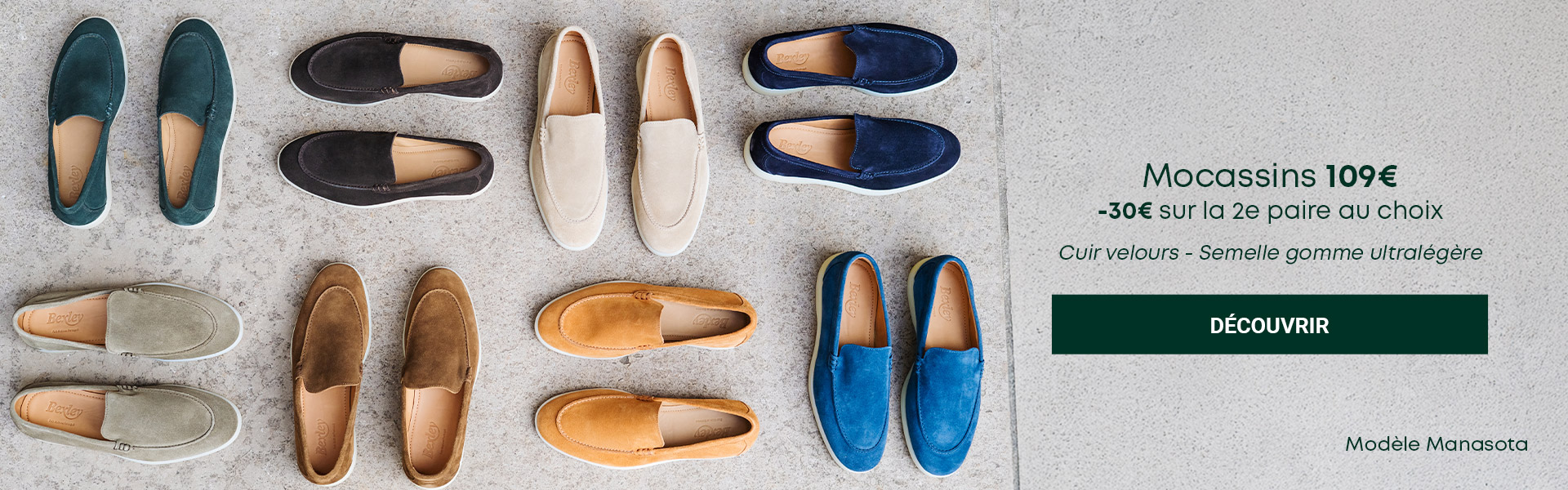Nouvelle collection Bexley Printemps-Été 2025 – mocassin