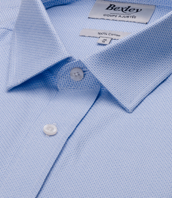Chemise Habillée Homme Perry Ellis Portfolio 3x - Rayures, Manches Longues, 100% Coton, Occasion Très Bon état