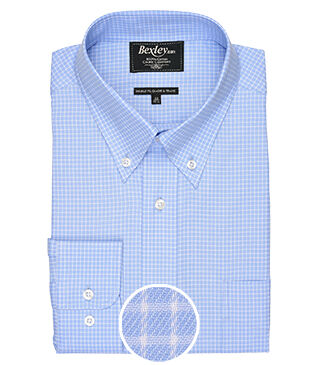 Clayn Light Blue and White