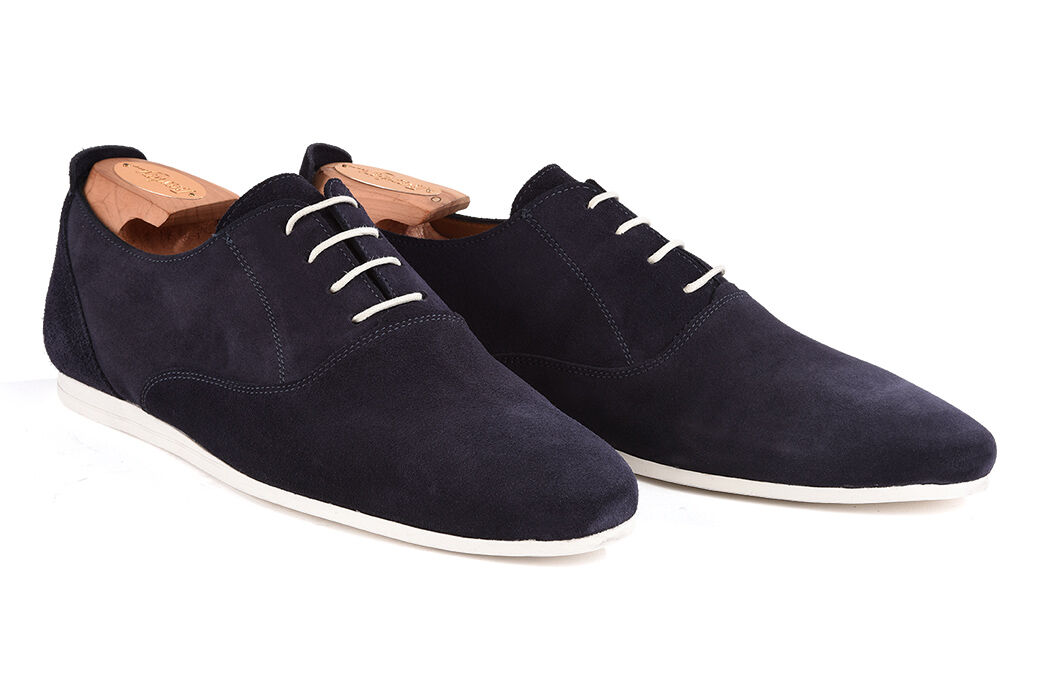 Sneakers Baskets Aix Navy Suede Bexley