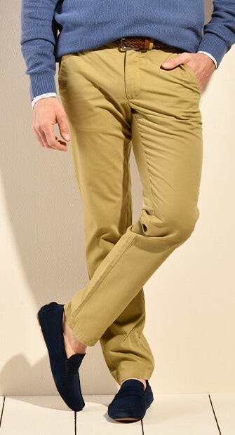 Men's chinos, corduroy trousers and jeans | Bexley