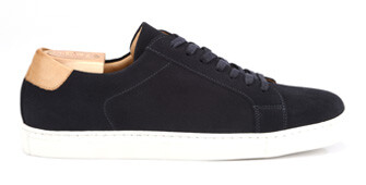 Sneakers homme Velours Marine - INGLEWOOD