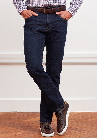 Jean homme Indigo Brut Regular - CHUCK II