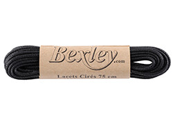 3 paires de lacets Noirs pour chaussures de ville homme