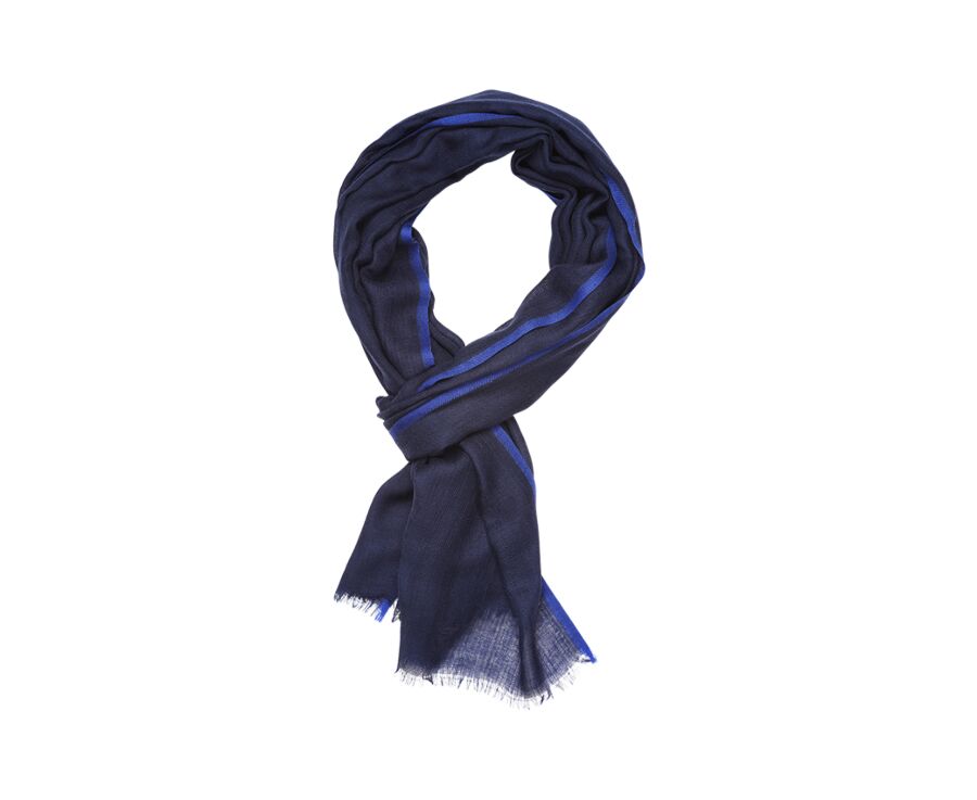Navy and beige scarf Clearance