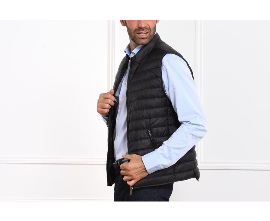 doudoune sans manche plume homme