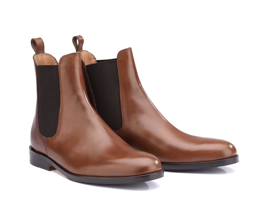 bottine en cuire homme