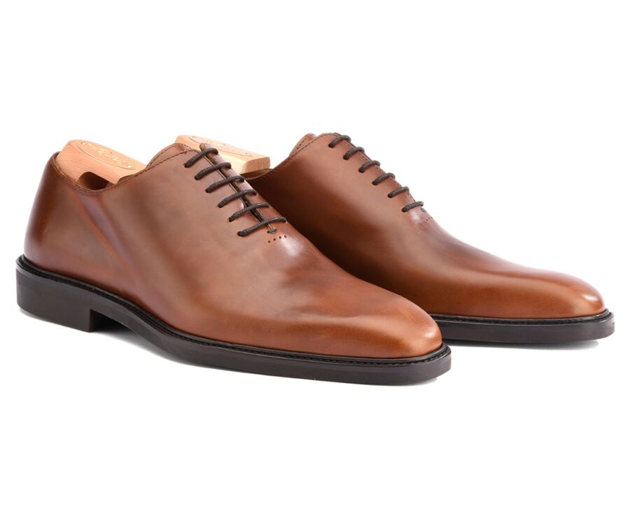 chestnut dress shoes