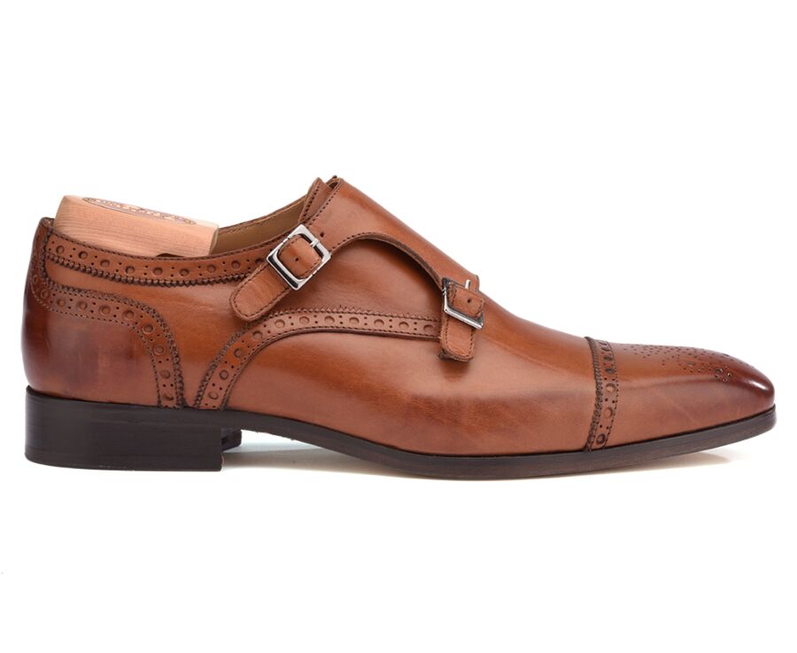 Chaussures homme double boucle Gold Ciovasso | Bexley