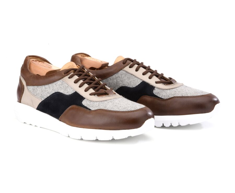 sneakers marron