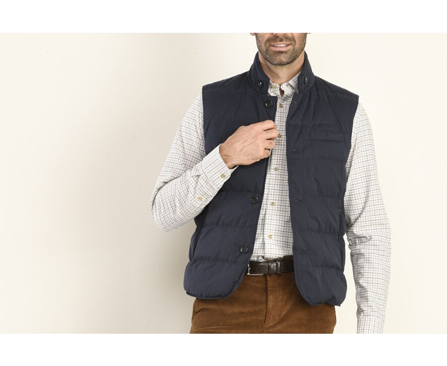 Doudoune sans col homme Clearance