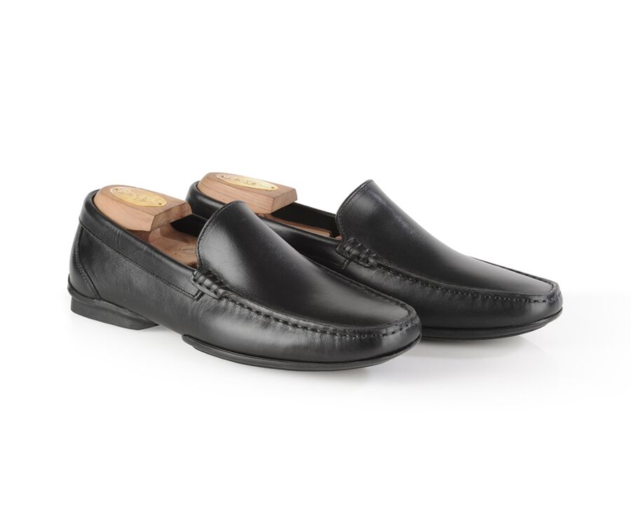 black driving shoes