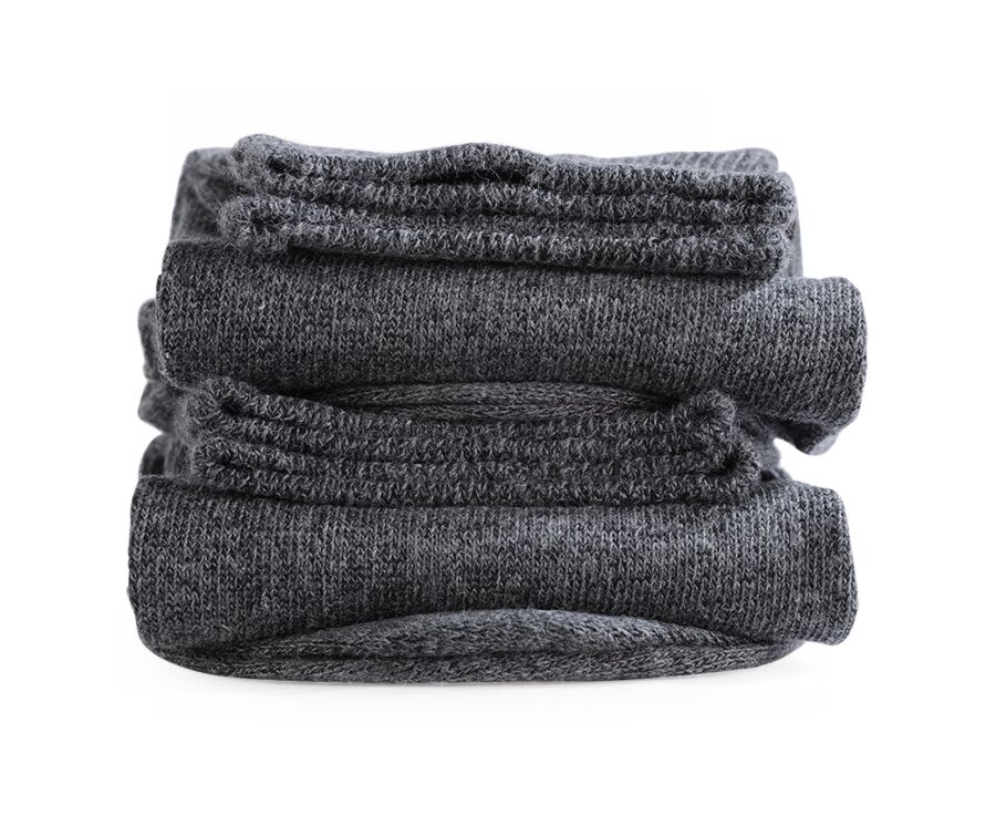 Chaussettes Antidérapantes WOTENCE - Doublure Polaire - Semelle Caoutchouc - Taille M/L - Pour Maison Et Hiver