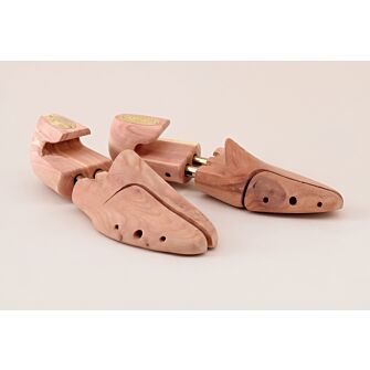 1 Paire Embauchoir en Bois de Cèdre avec Ressort Forme Chaussures Pour
