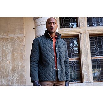 Veste matelassée homme Vert foncé - TORSTEN II