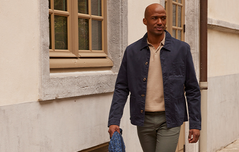 Guide des tailles vestes toiles