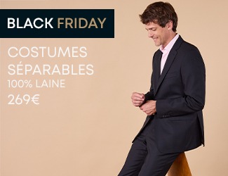 Costume séparables laine Black Friday