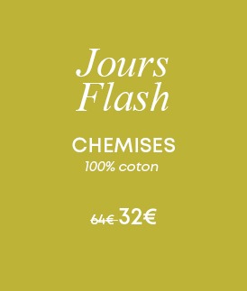 Jours Flash Bexley : chemises homme 100 % coton à -50 %