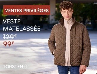 Veste matelassée pour homme