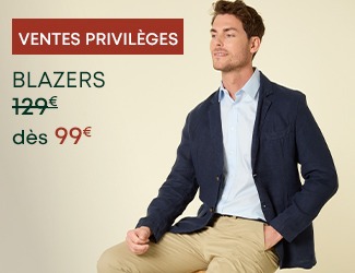 Blazer homme marine