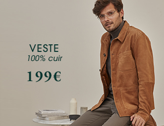 Blousons et vestes en cuir homme