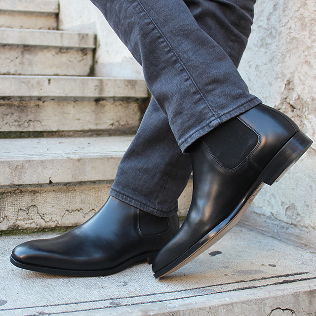 demi boots homme